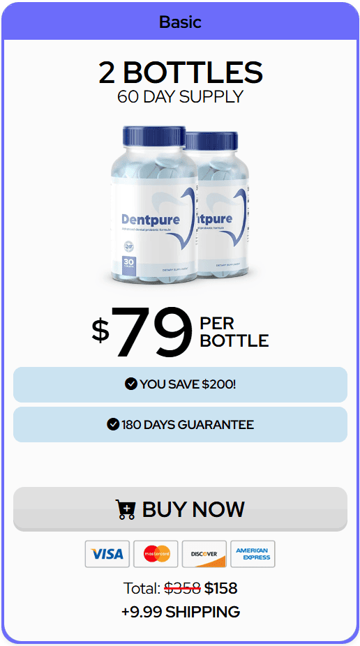 dentpure 2 bottles